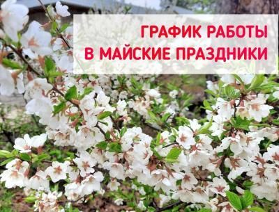 График работы «Новой больницы» в майские праздники График работы «Новой больницы» в майские праздники